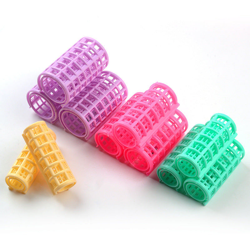 Hair Curlers Clip Set (4 Curlers + 1 Clip)