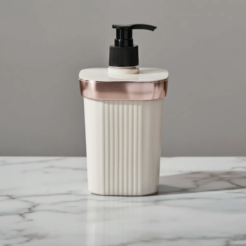 Fresh Fusion Soap Dispenser – Refillable Hand Wash & Liquid Soap Bottle for Bathroom, Kitchen & Travel (Random color-Pack of 1)