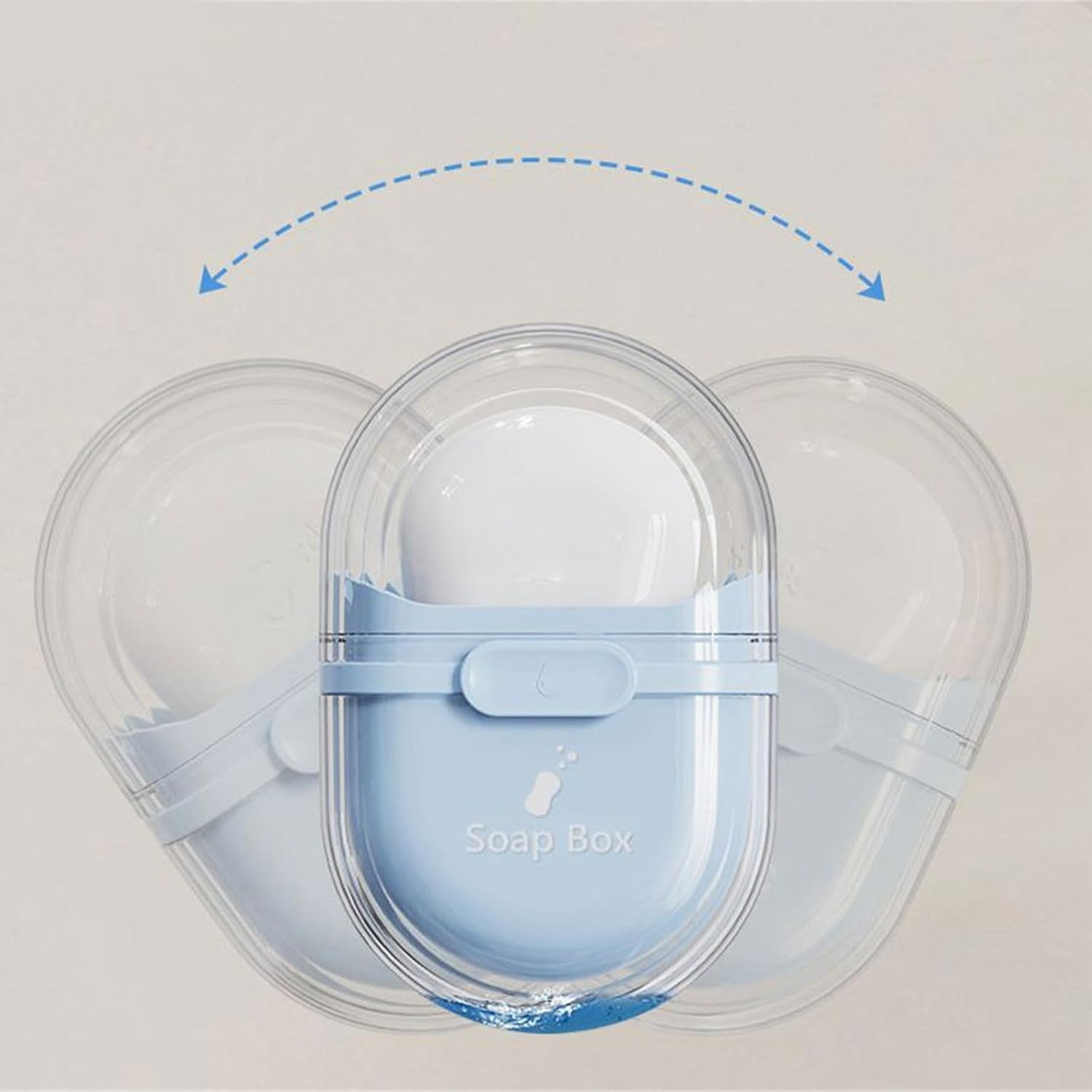 Portable Soap Dish Sealed Storage Box – Travel & Home Bathroom Soap Or ...