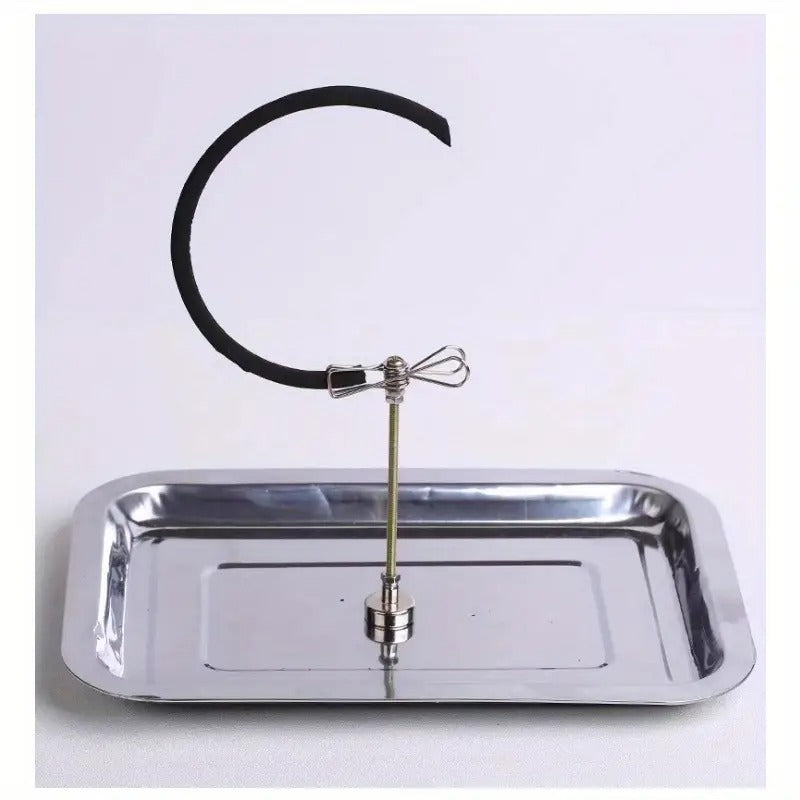 Magnetic Mosquito Coil Holder Incense Clip Stand Indoor Outdoor (1 Pcs)