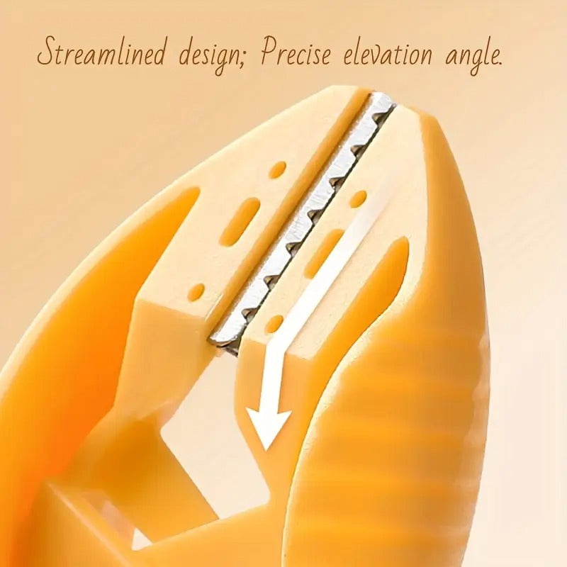 Garlic Peeler Manual Easy to Use Practical Gadgets Garlic Clove Peeling Clip (1 Pcs)