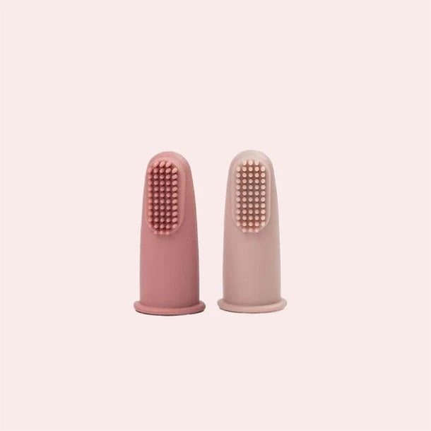 Baby Finger Toothbrush Children Teeth Clear Massage Oral Cleaning Massager 1Pcs (Random Color)