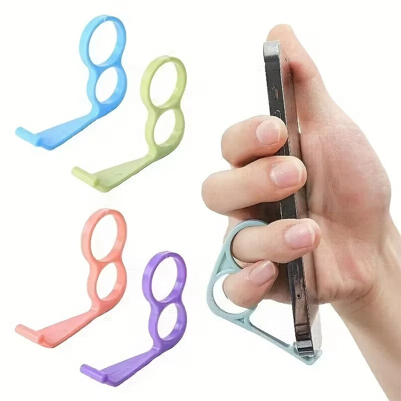 Tabletop Finger Grip Mobile Ring Holder - Portable Anti-Fall Phone Stand (Random color) BUY 2 GET 1 FREE