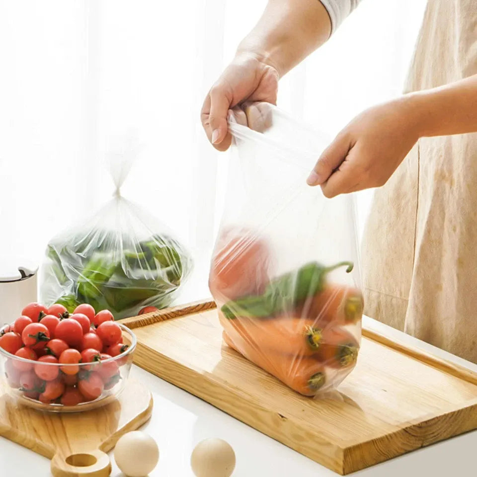 Food Storage Clear Bags- 30 Pcs
