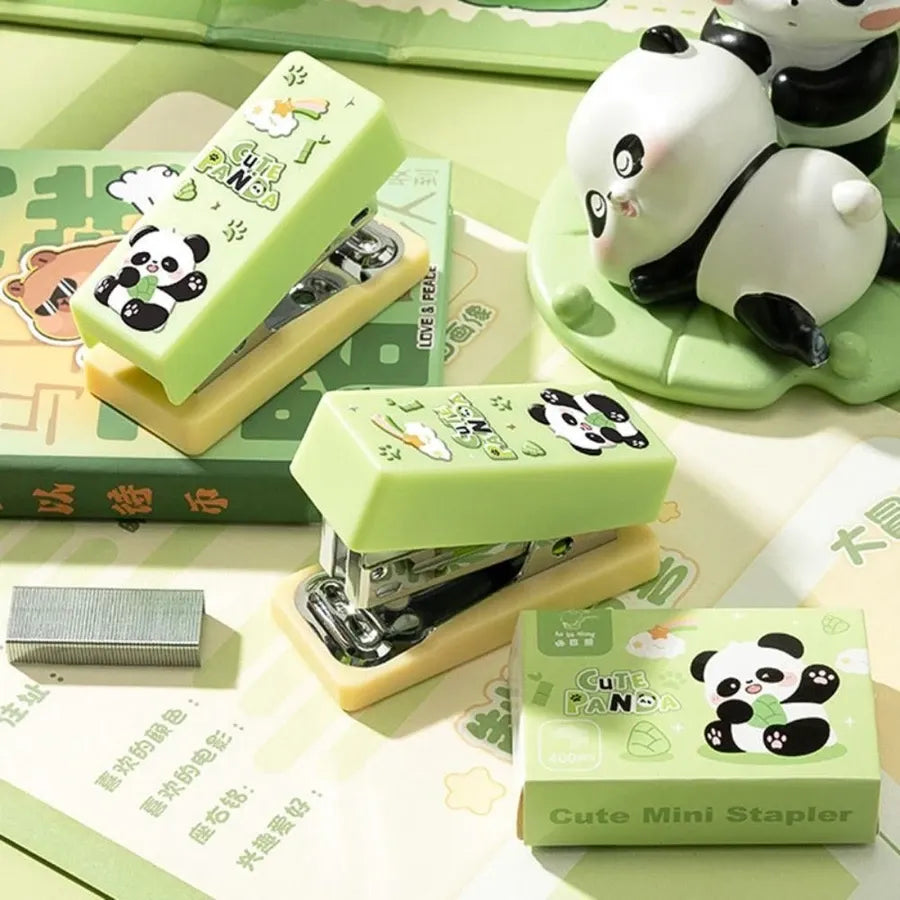 Cute Mini Stapler with Staples – Panda