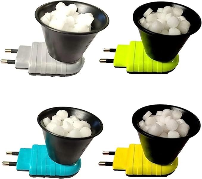 Electric Kapoor Dani – Camphor Diffuser & Aroma Burner for Home/Office (Random Colour) ( Pack of 1 )
