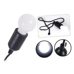 LED bulb light with pull cord string, great for emergency, wardrobe, and portable use - Home Accessories, Trending Gadgets