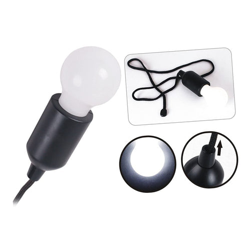 LED bulb light with pull cord string, great for emergency, wardrobe, and portable use - Home Accessories, Trending Gadgets
