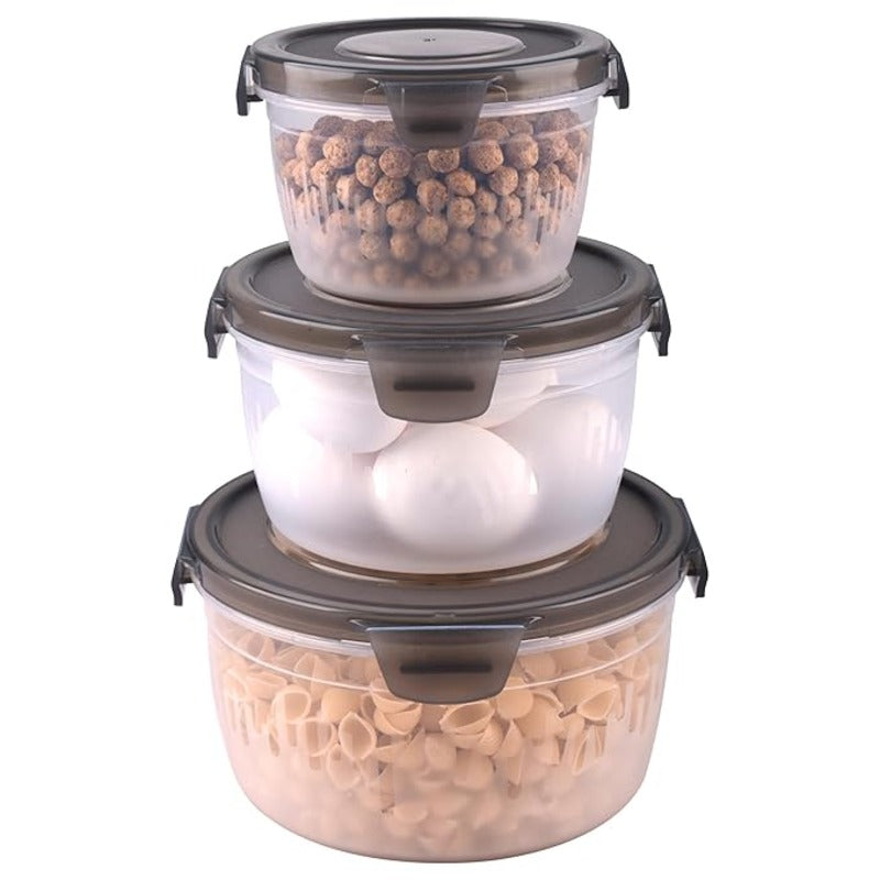 Anjani Food Container Set – 3-Piece Airtight Storage