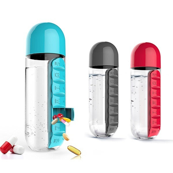 Pill & Vitamin Bottle (Random Colors)