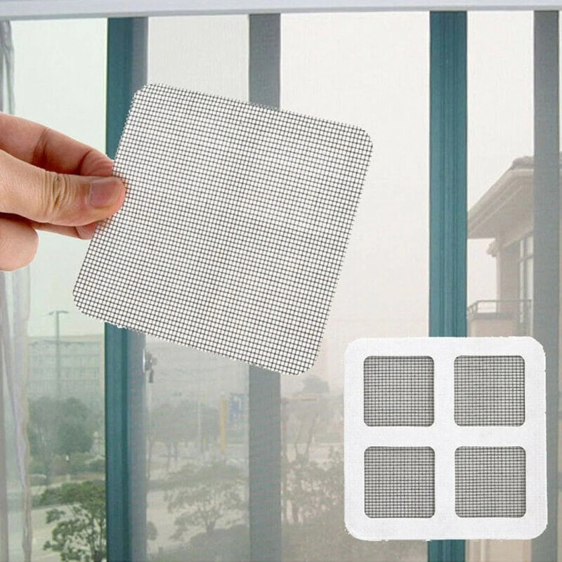 Mosquito Net Repair Patch Set (30 Pcs) – Strong Self-Adhesive Mesh Stickers for Quick Net Fixing
