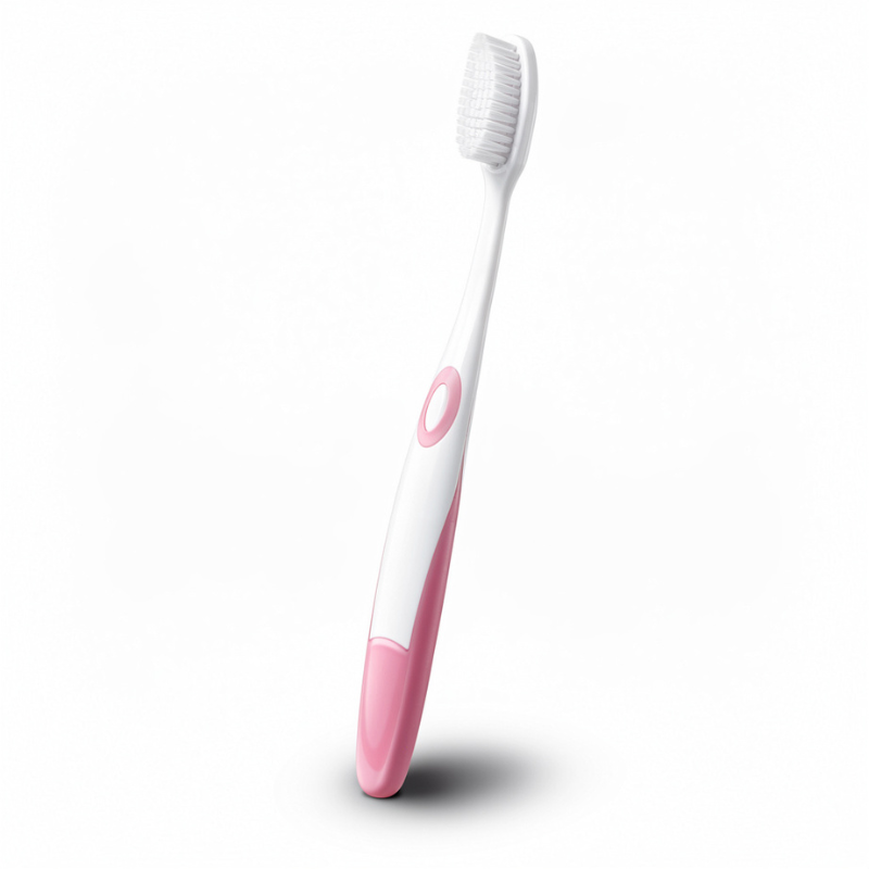 Silicone Soft bristle Toothbrush with Holder – Hygienic Travel-Friendly Toothbrush Set with Protective Case for Home & Travel