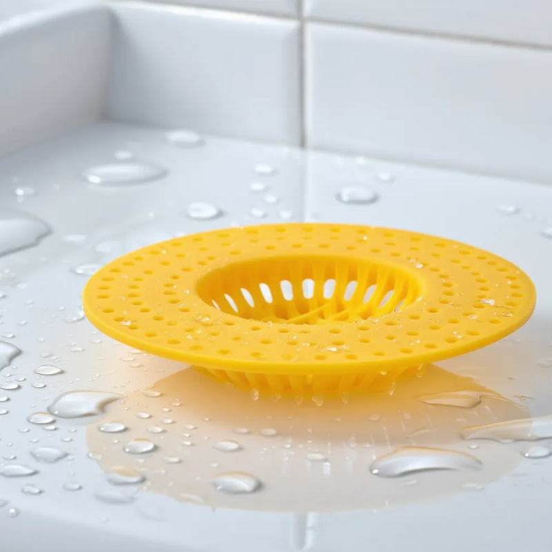 Sink Jali Plastic Strainer – Easy Clean Kitchen Drain Filter & Stopper (Random color-Pack of 1)