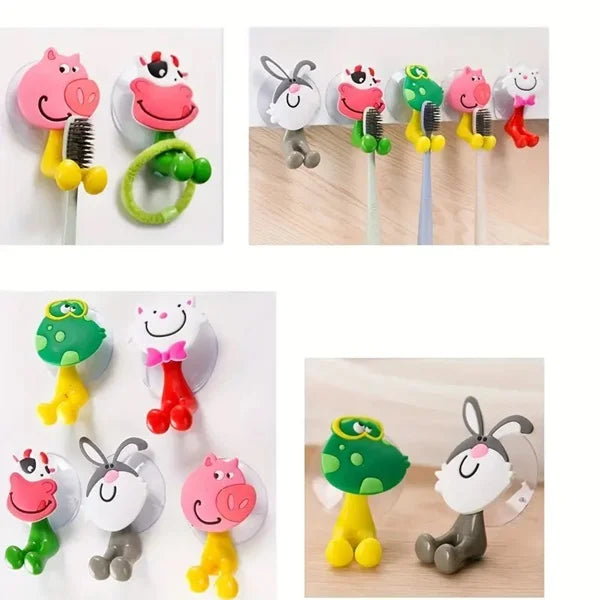 Animal Suction Toothbrush Holder