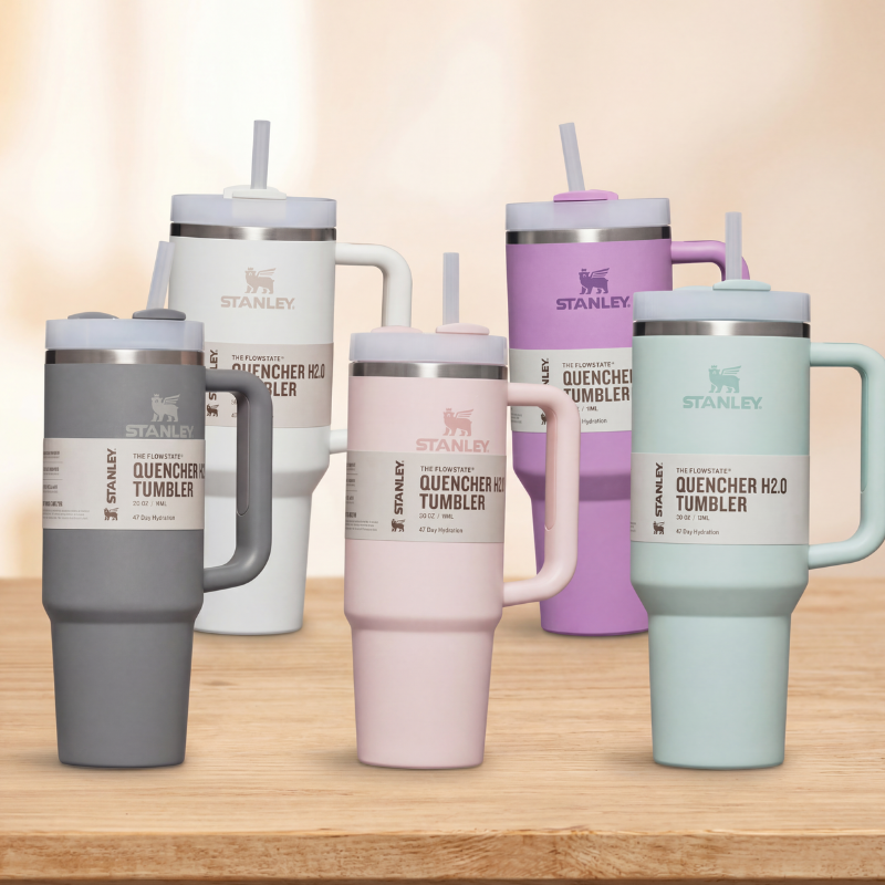 Stanley 1800 ML Tumbler – Large Capacity Drinking Tumbler for Water, Juice & Cold Beverages(Random Color-Pack of 1)