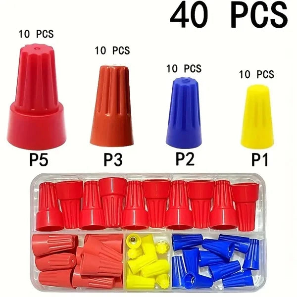 40pcs Plug-in Quick Connector Set