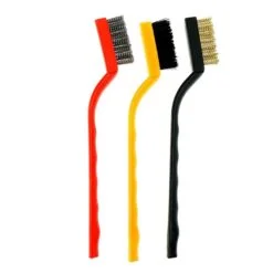 Gas brush of red, yellow, and black color