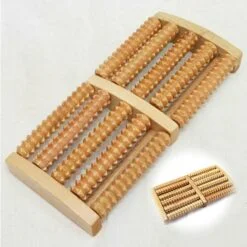 5 Row Chinese wooden foot massager.