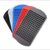Mini silicone ice cube tray is presented in 5 different colors and they are black, white, blue, red, and grey.