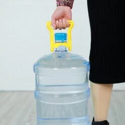Yellow color water can lifter.