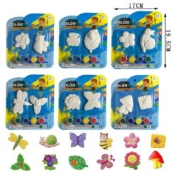 Different shape painting toy packets