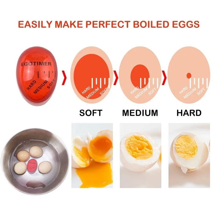 Egg Timer Gadet, Perfect Boiled Egg 