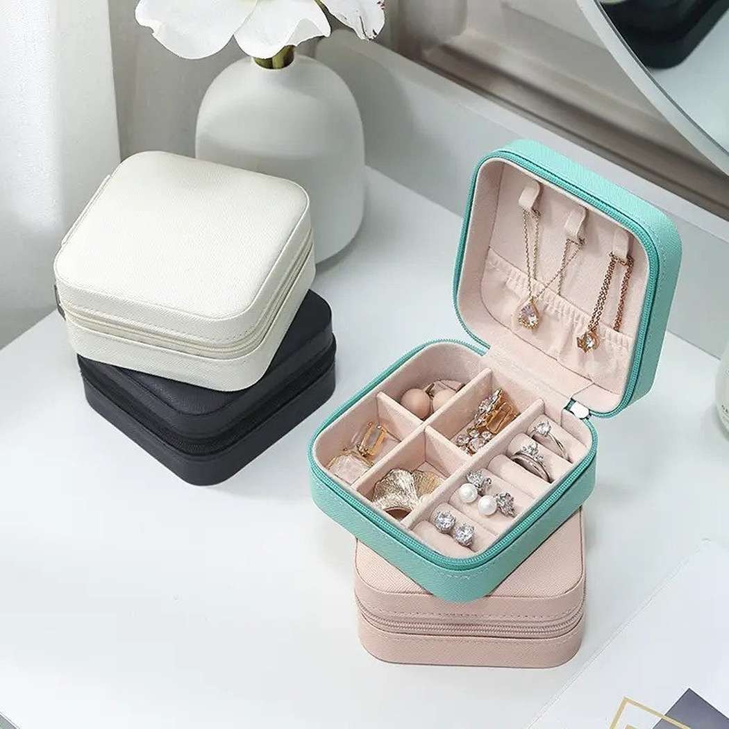 Portable Mini Travel Jewelry Box 