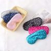 Star design silk eye mask is presented in many different colors