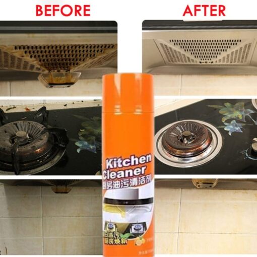 Kitchen Oil Grease Stain Remover Spray