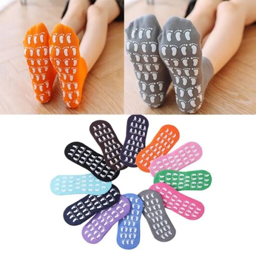 Foot Print Yoga Socks - 99Wholesale.com