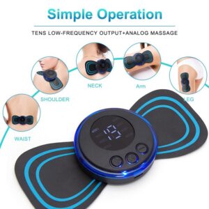 Physiotherapy Body Relaxation Electric Massager Targeted Muscle Relief: Physiotherapy Body Relaxation Electric Massager A handheld electric massager with multiple massage heads and an ergonomic grip, ideal for targeted muscle relaxation.