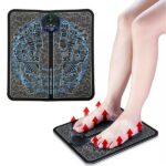 Water-Activated Relief: Physiotherapy EMS Electric Foot Massager Technology The Physiotherapy EMS Electric Foot Massager placed in a basin of water, highlighting its water-activated technology. Better pricing Than Amazon and Meesho