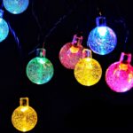 A package of 14-LED Crystal Mini Globe String Light (Multicolour) displayed with the product information clearly visible.