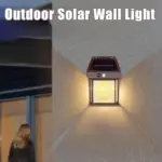 Light Up Any Outdoor Space: Solar Wall Sconce for Patios & Decks