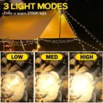 3-Mode Camping Lamp Bright Camping Light: 3-Mode Camping Lamp Illuminates Outdoor Activities A camping scene with the 3-mode camping lamp illuminating a tent or campsite.